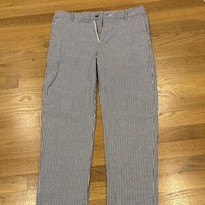 Boys Seersucker Polo Pants - Size 16